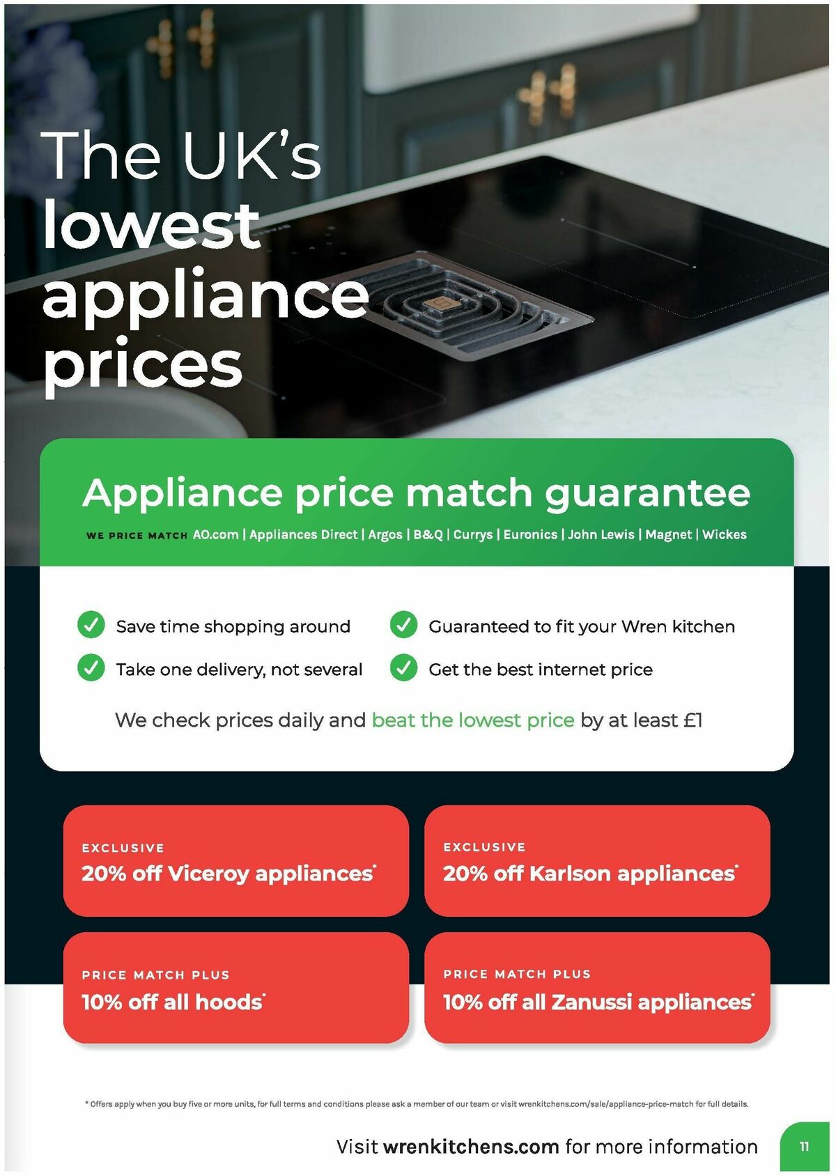 Wren Kitchens Offers from 13 September