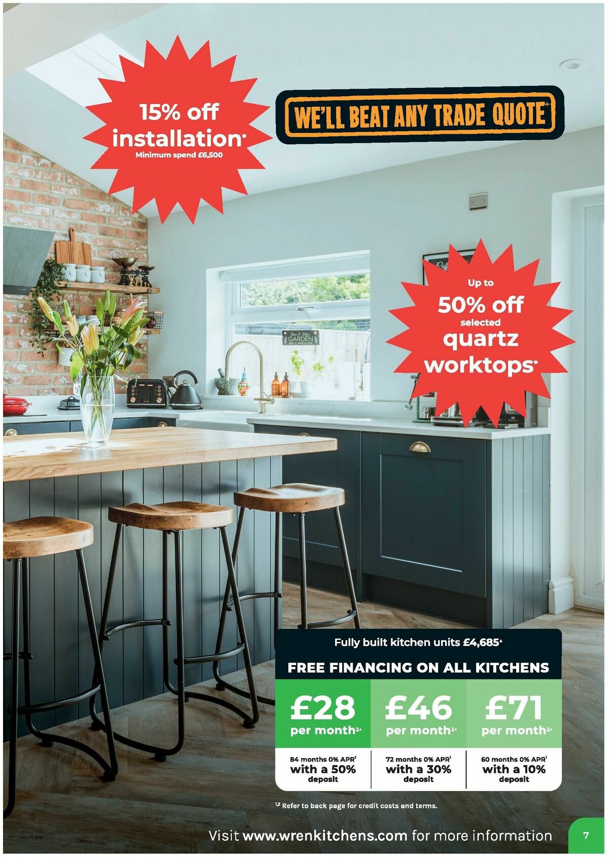 Wren Kitchens Offers from 13 September