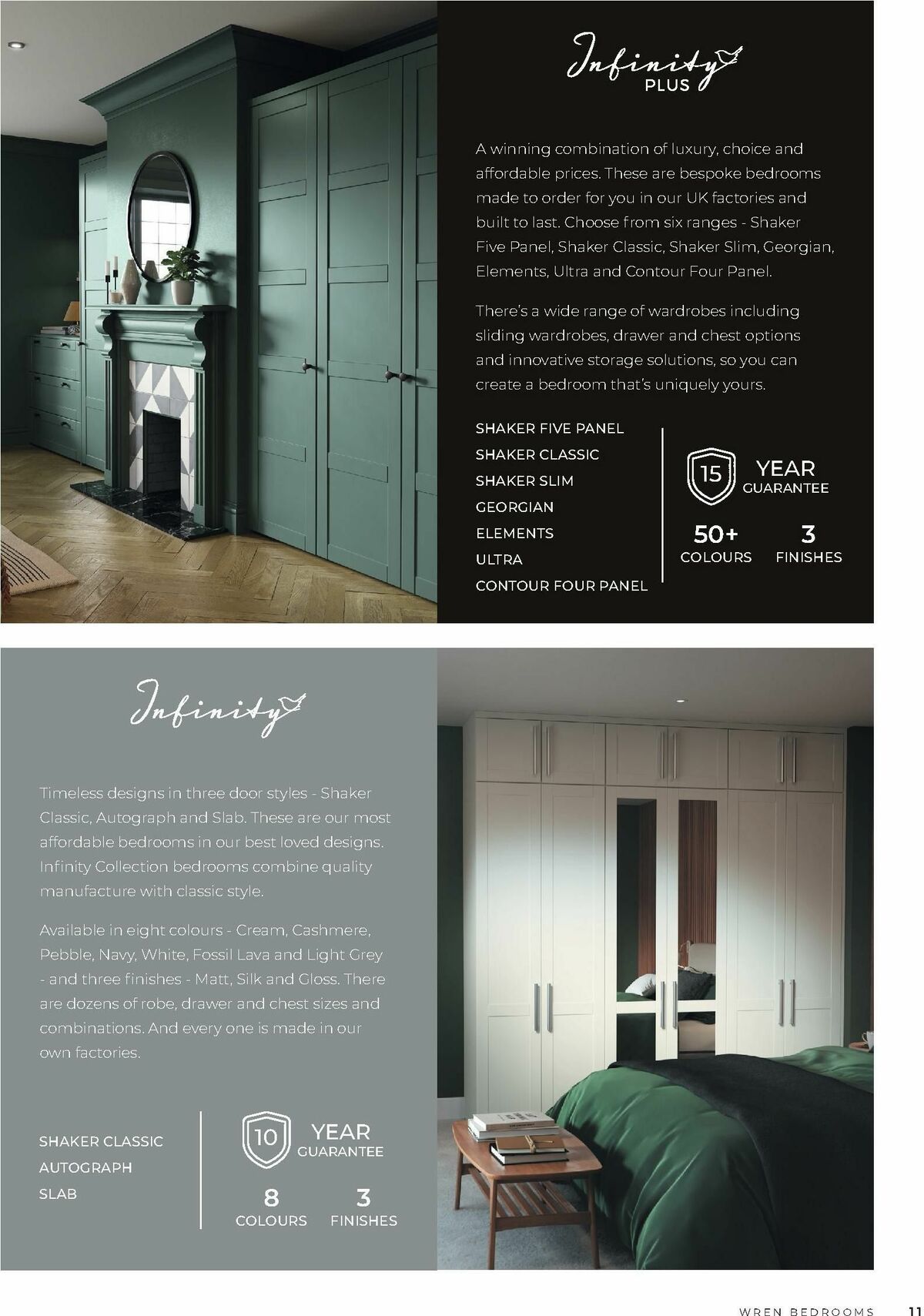 Wren Kitchens Bedroom Brochure October Offers from 10 October