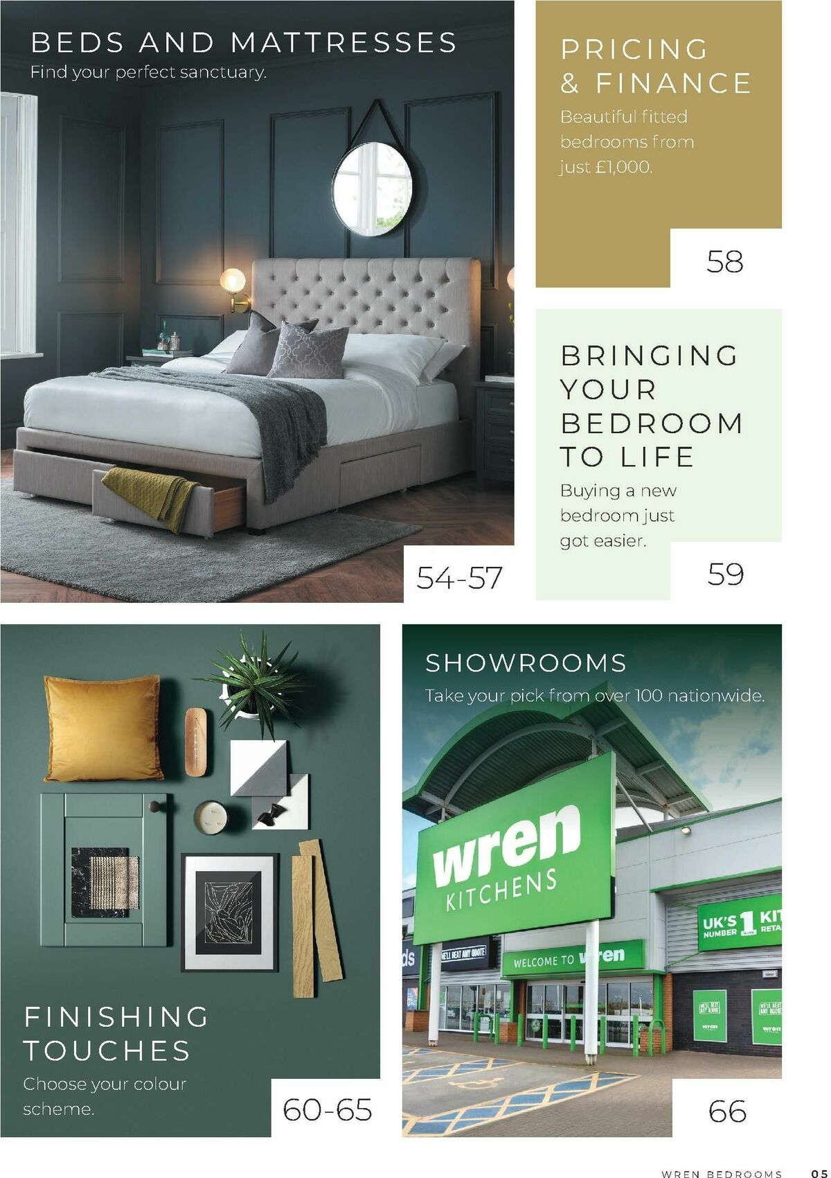 Wren Kitchens Bedroom Brochure October Offers from 10 October