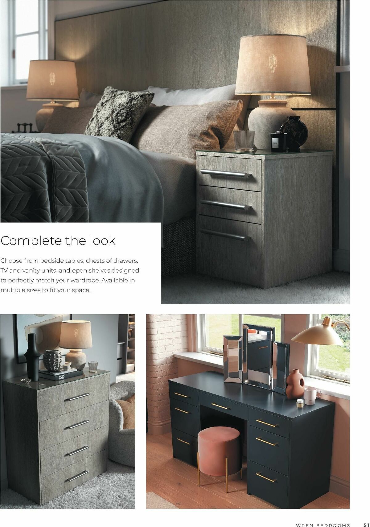 Wren Kitchens Bedroom Brochure October Offers from 10 October
