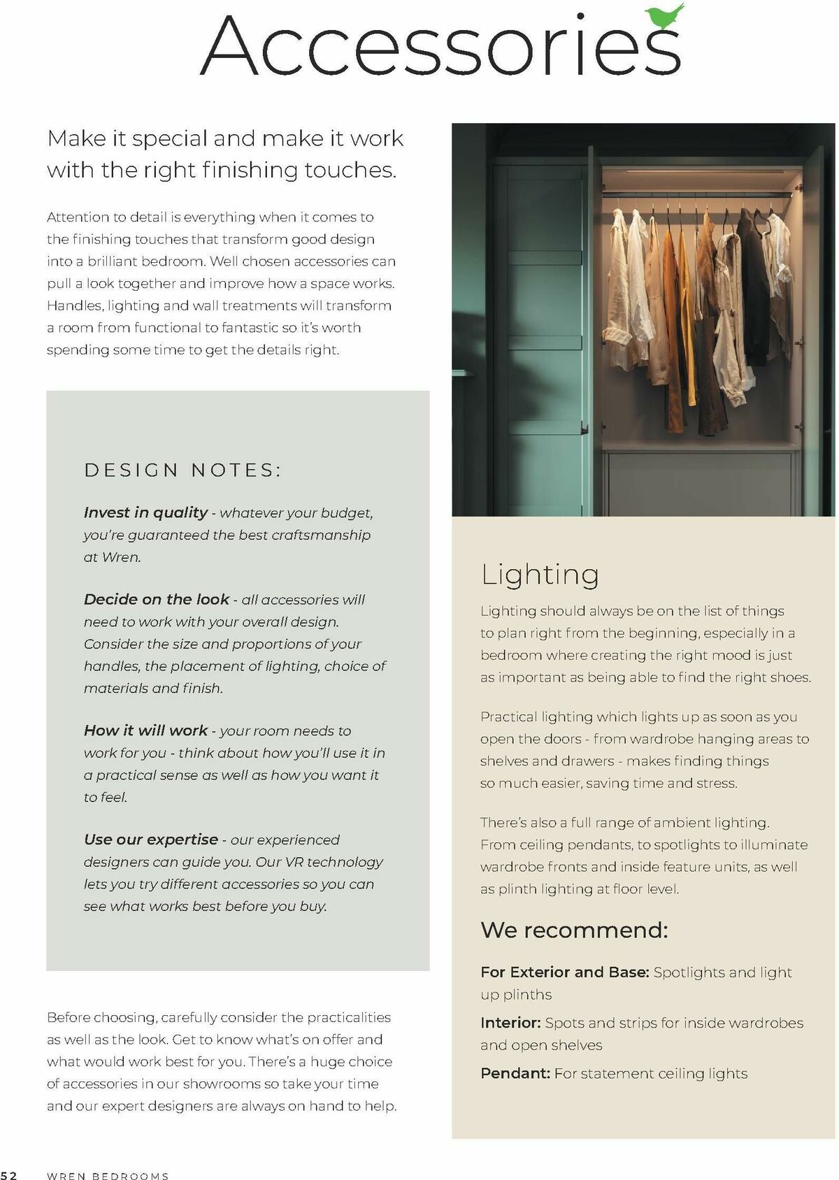 Wren Kitchens Bedroom Brochure October Offers from 10 October