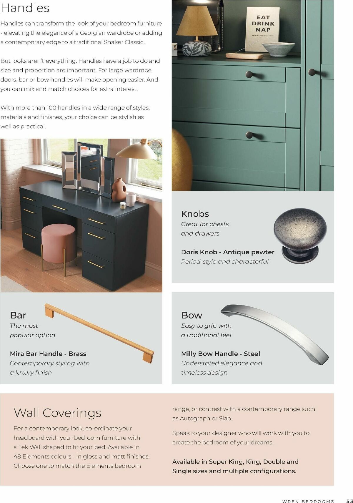 Wren Kitchens Bedroom Brochure October Offers from 10 October