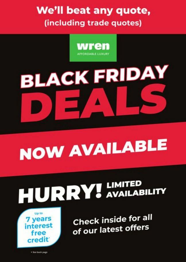 Wren Kitchens Offers from 23 November