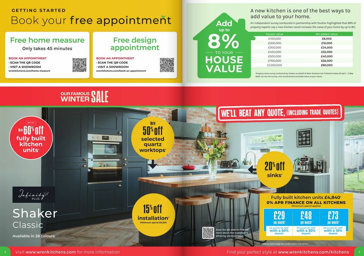 Wren Kitchens Offers from 4 December