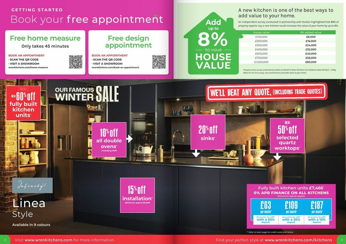 Wren Kitchens Offers from 11 January