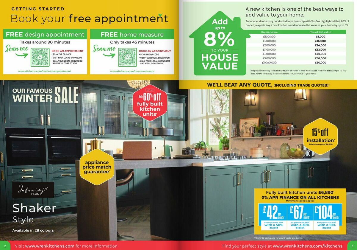 Wren Kitchens Offers from 7 February