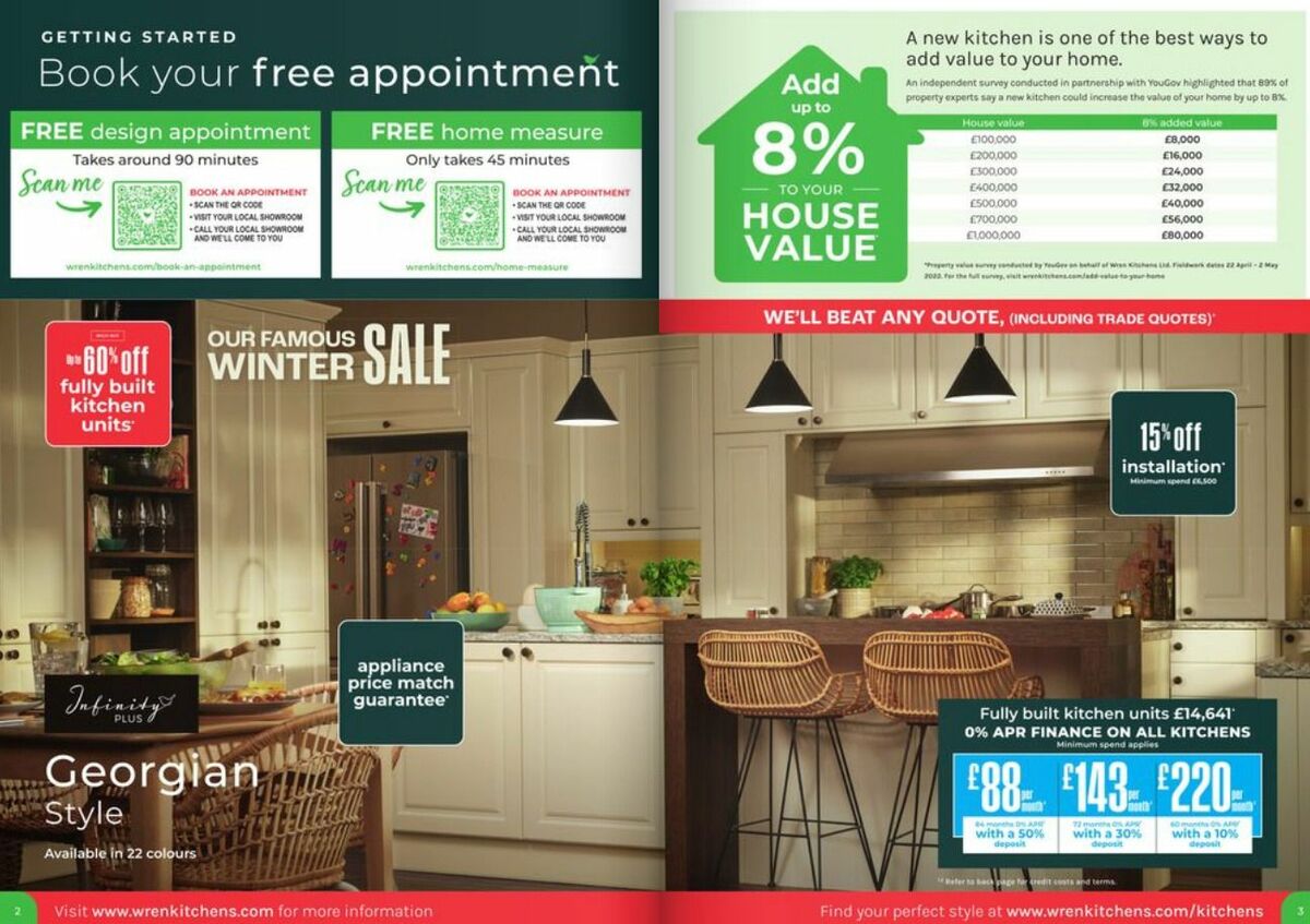 Wren Kitchens Offers from 21 February