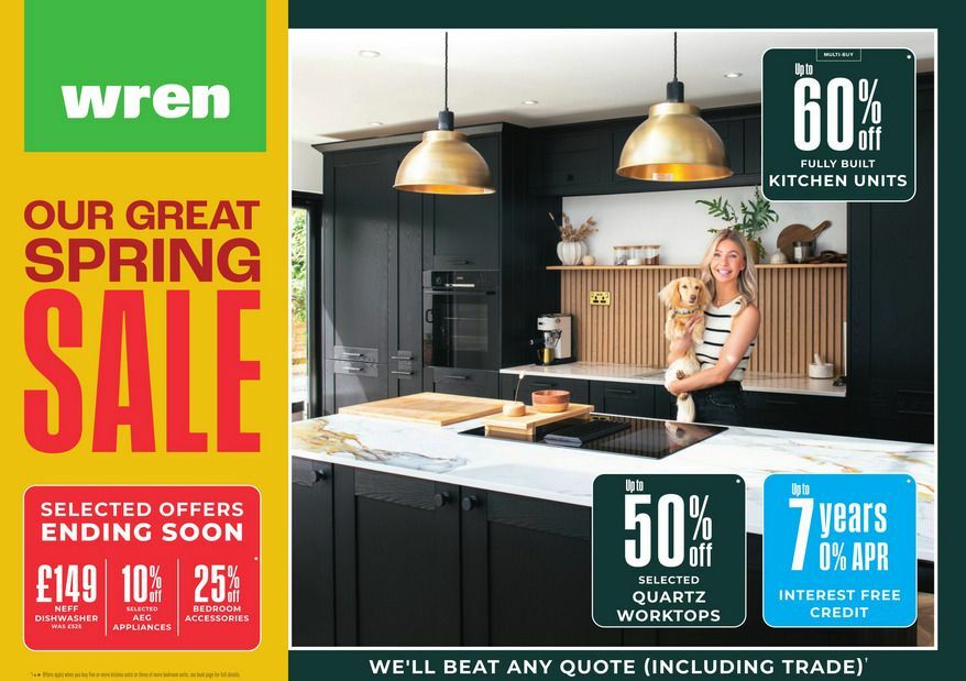 Wren Kitchens Offers from 17 April