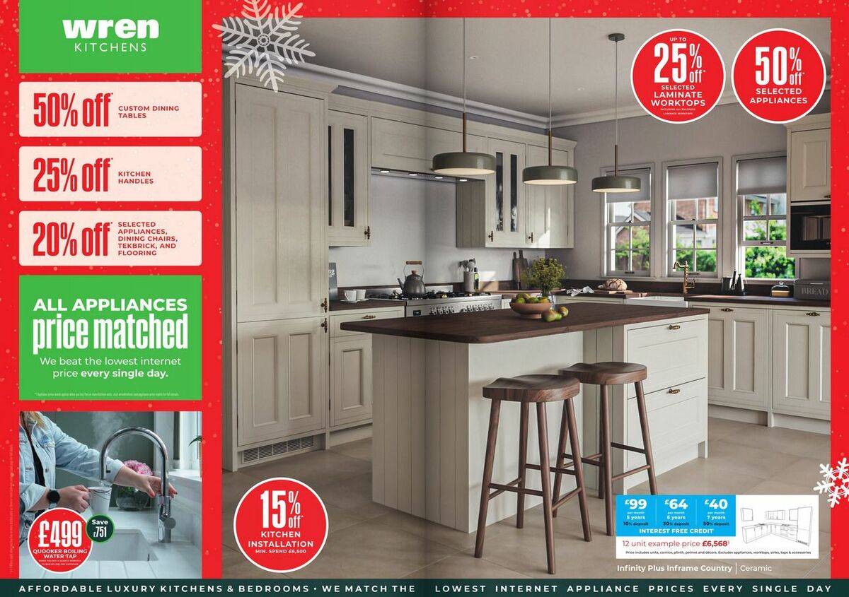 Wren Kitchens Offers from 2 December