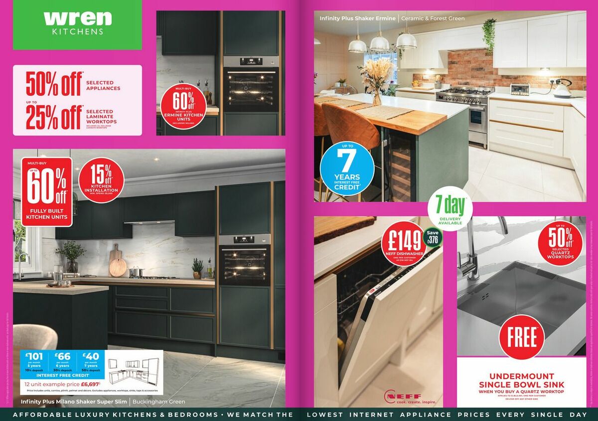 Wren Kitchens Offers from 5 February