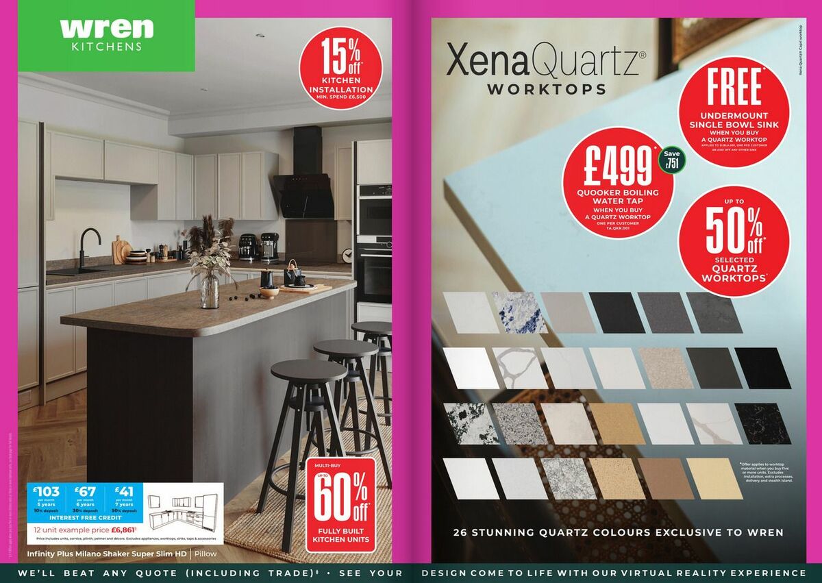 Wren Kitchens Offers from 5 February