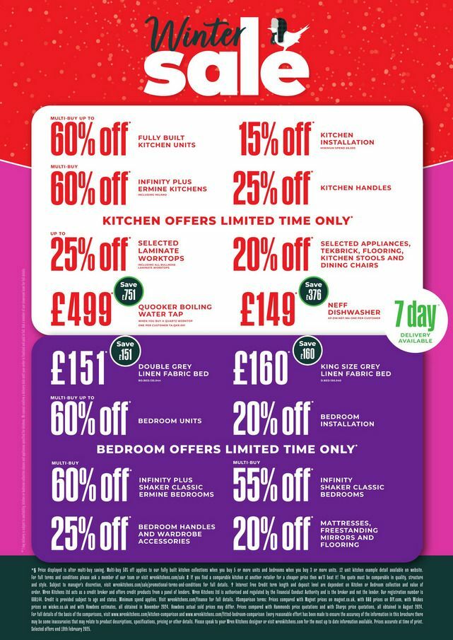 Wren Kitchens Offers from 5 February