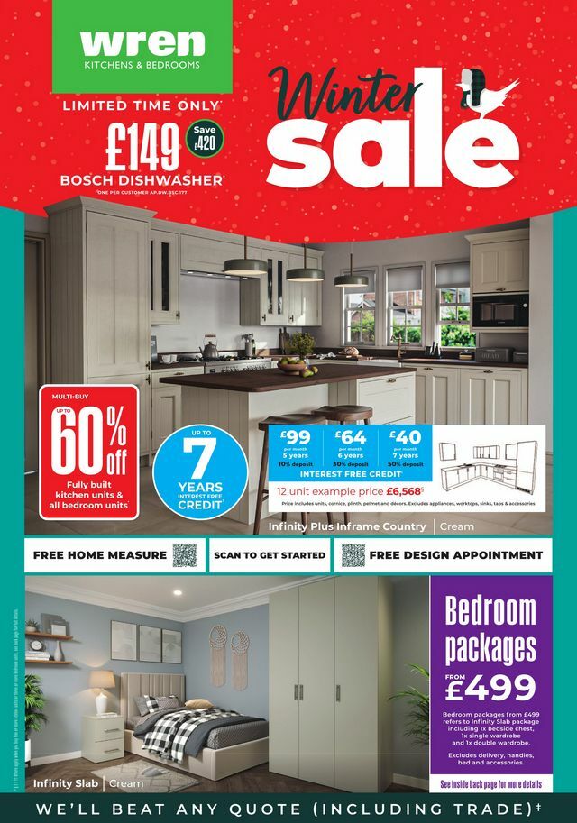 Wren Kitchens Offers from 19 February
