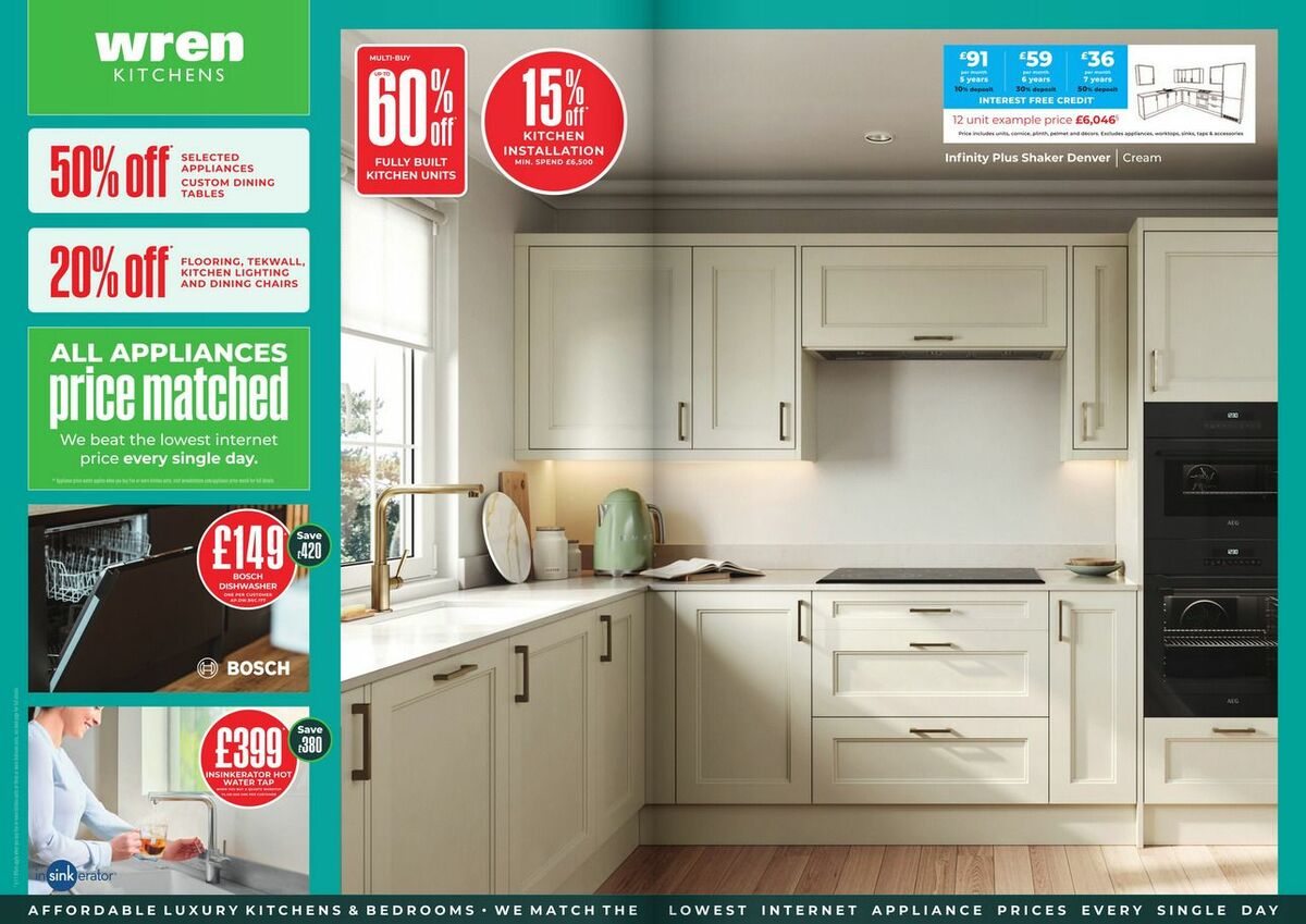 Wren Kitchens Offers from 19 February