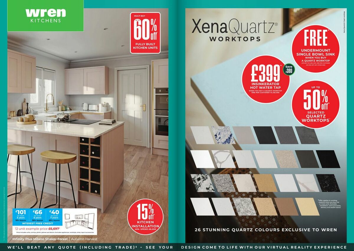 Wren Kitchens Offers from 19 February