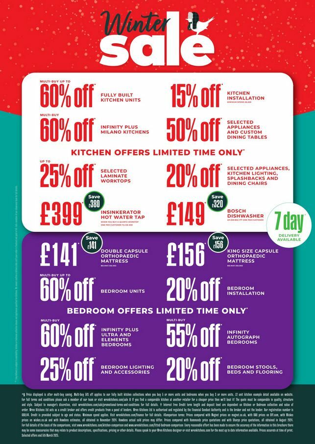 Wren Kitchens Offers from 19 February