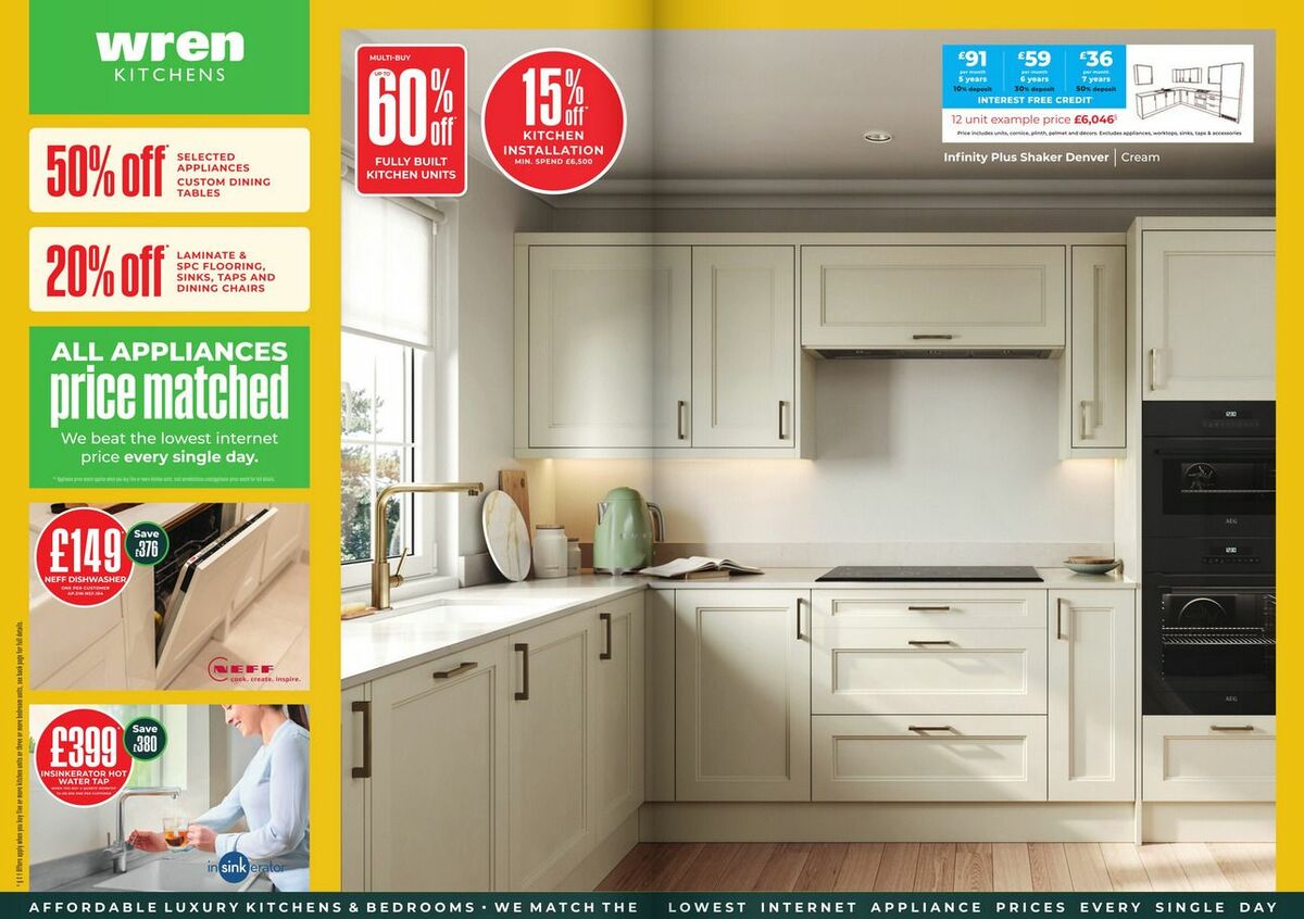 Wren Kitchens Offers from 12 March