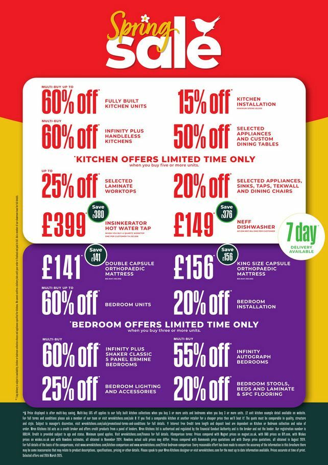 Wren Kitchens Offers from 12 March