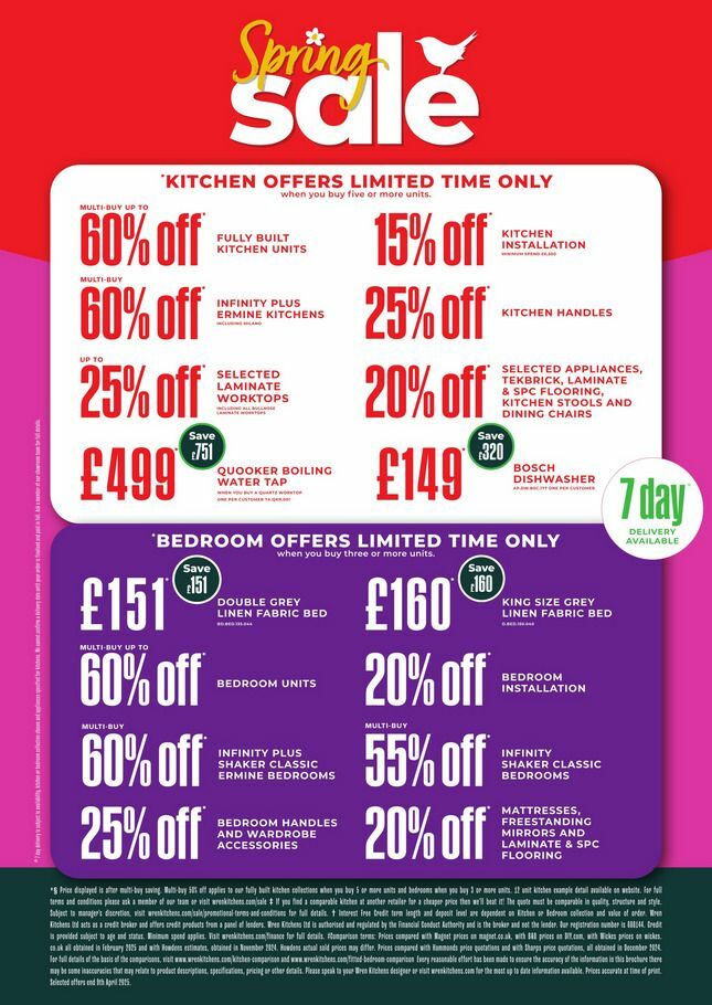 Wren Kitchens Offers from 26 March