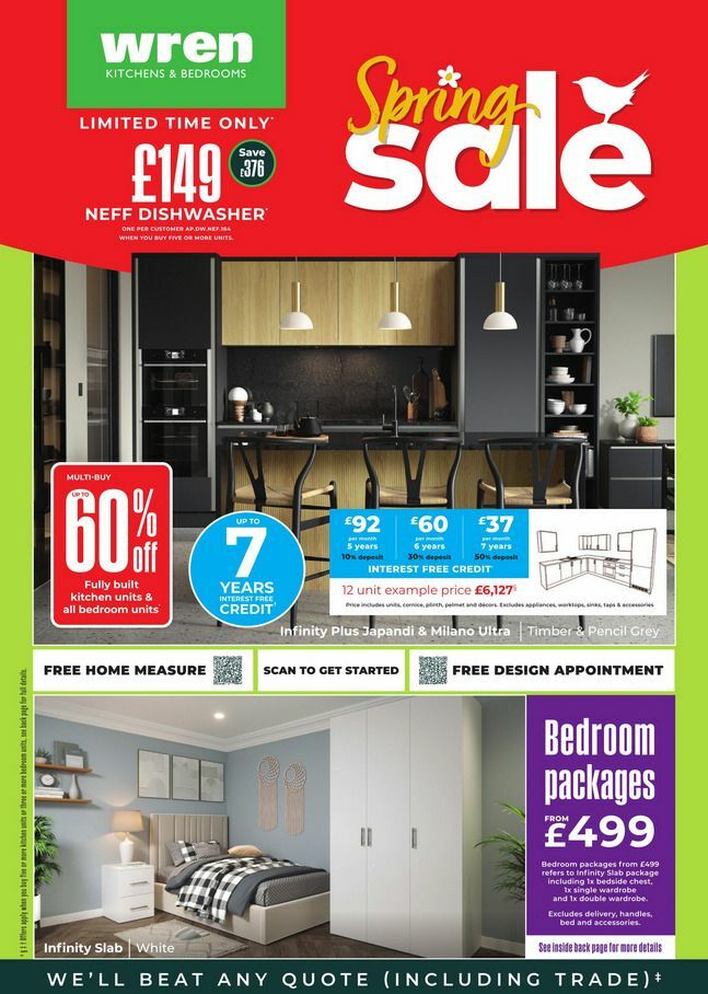 Wren Kitchens Offers from 23 April