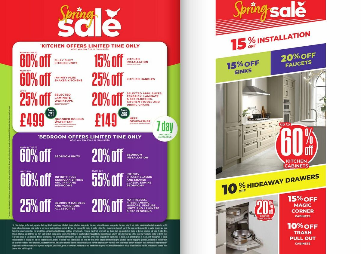 Wren Kitchens Offers from 23 April