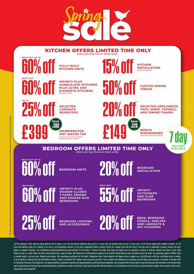 Wren Kitchens Offers from 7 May