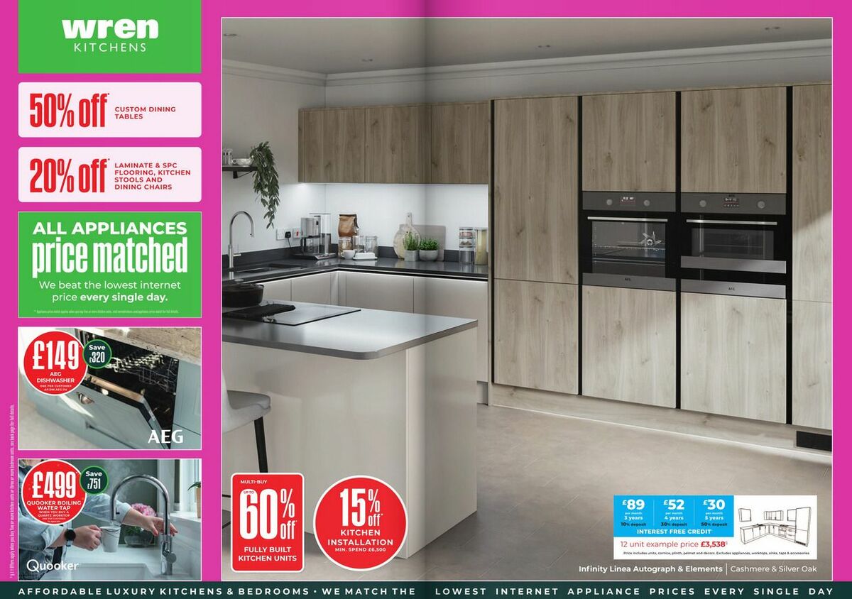 Wren Kitchens Offers from 21 May