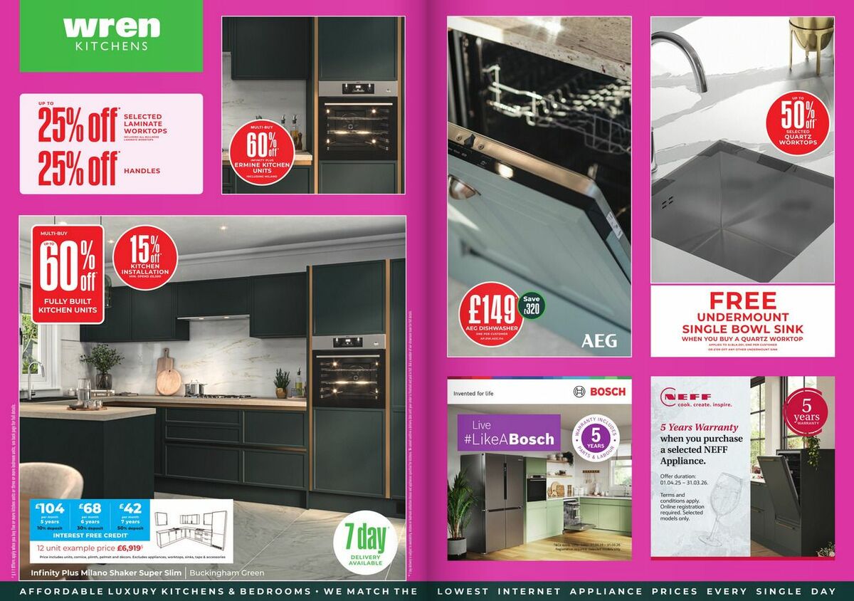 Wren Kitchens Offers from 21 May
