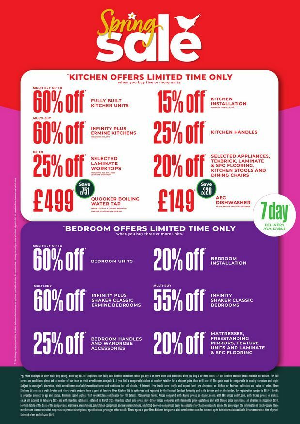 Wren Kitchens Offers from 21 May