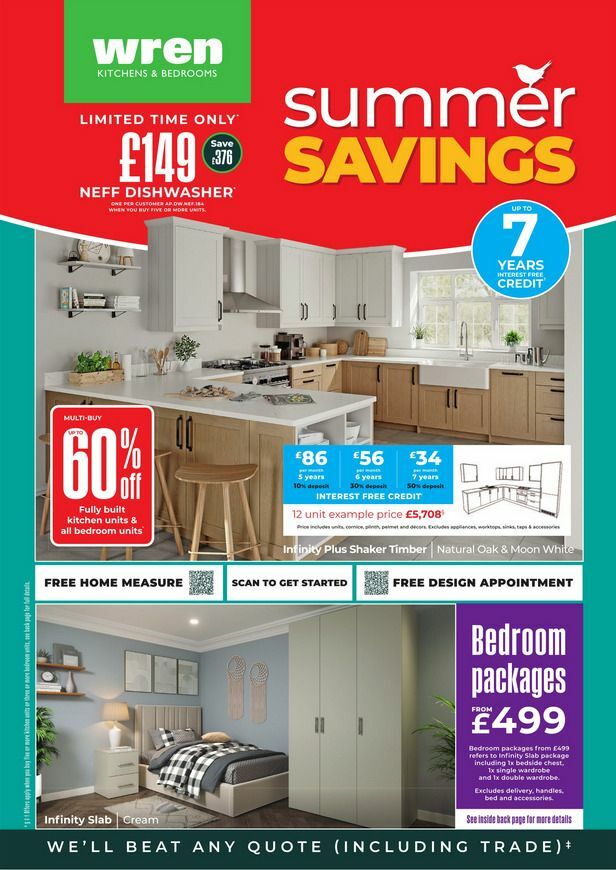 Wren Kitchens Offers from 3 June
