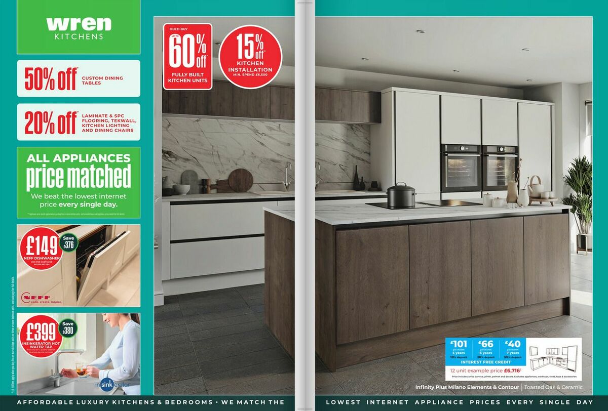 Wren Kitchens Offers from 3 June