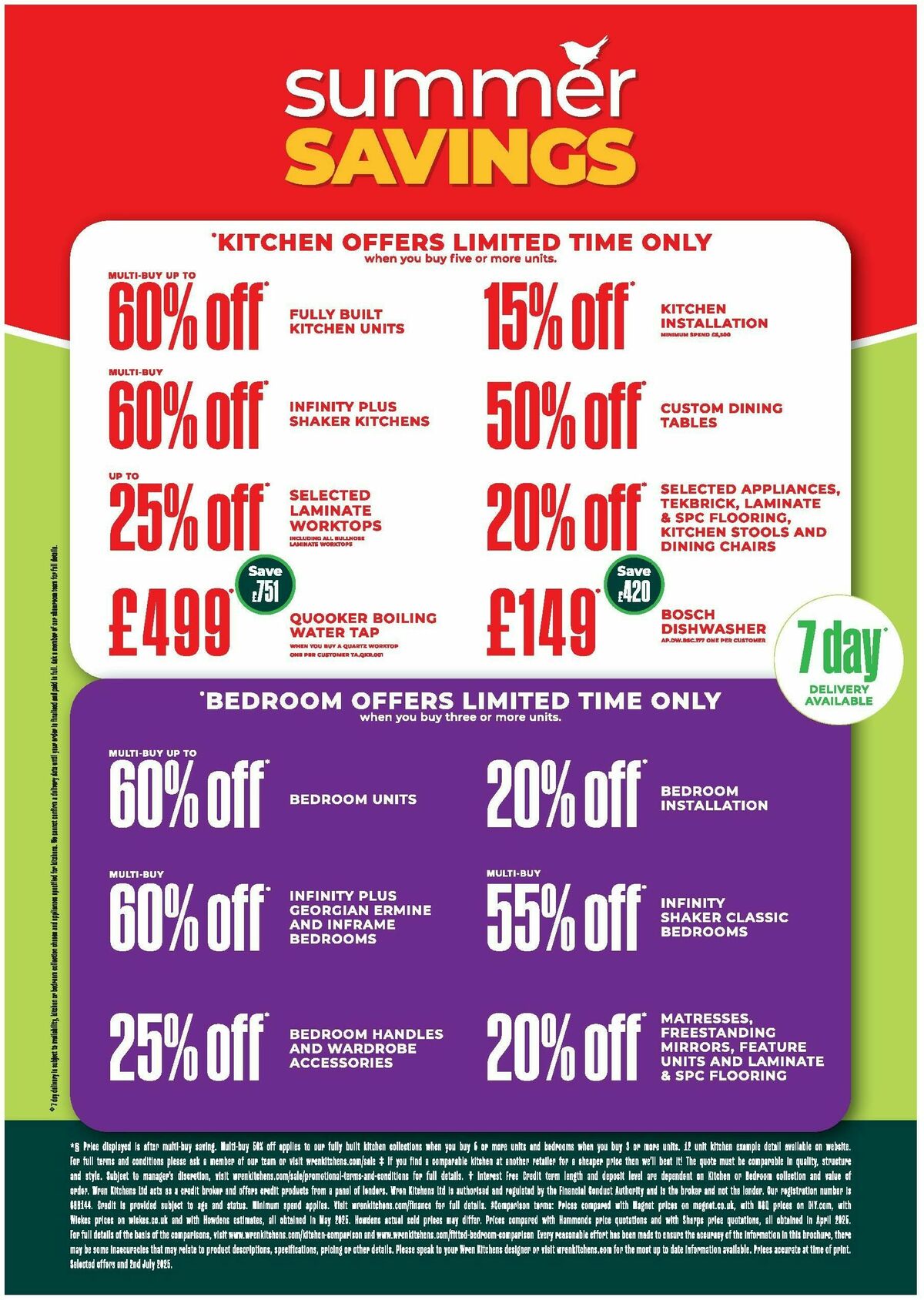 Wren Kitchens Offers from 18 June