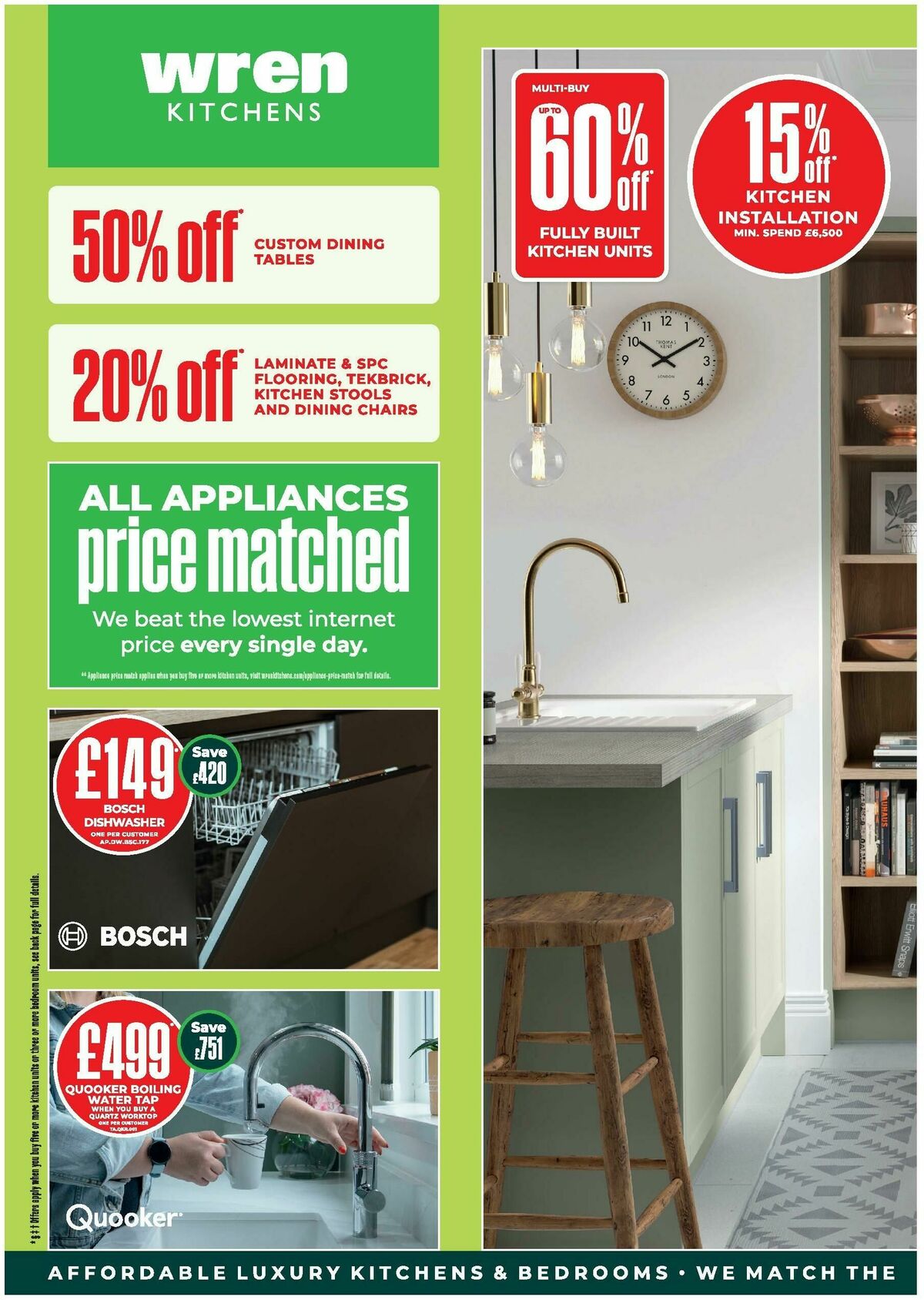 Wren Kitchens Offers from 18 June