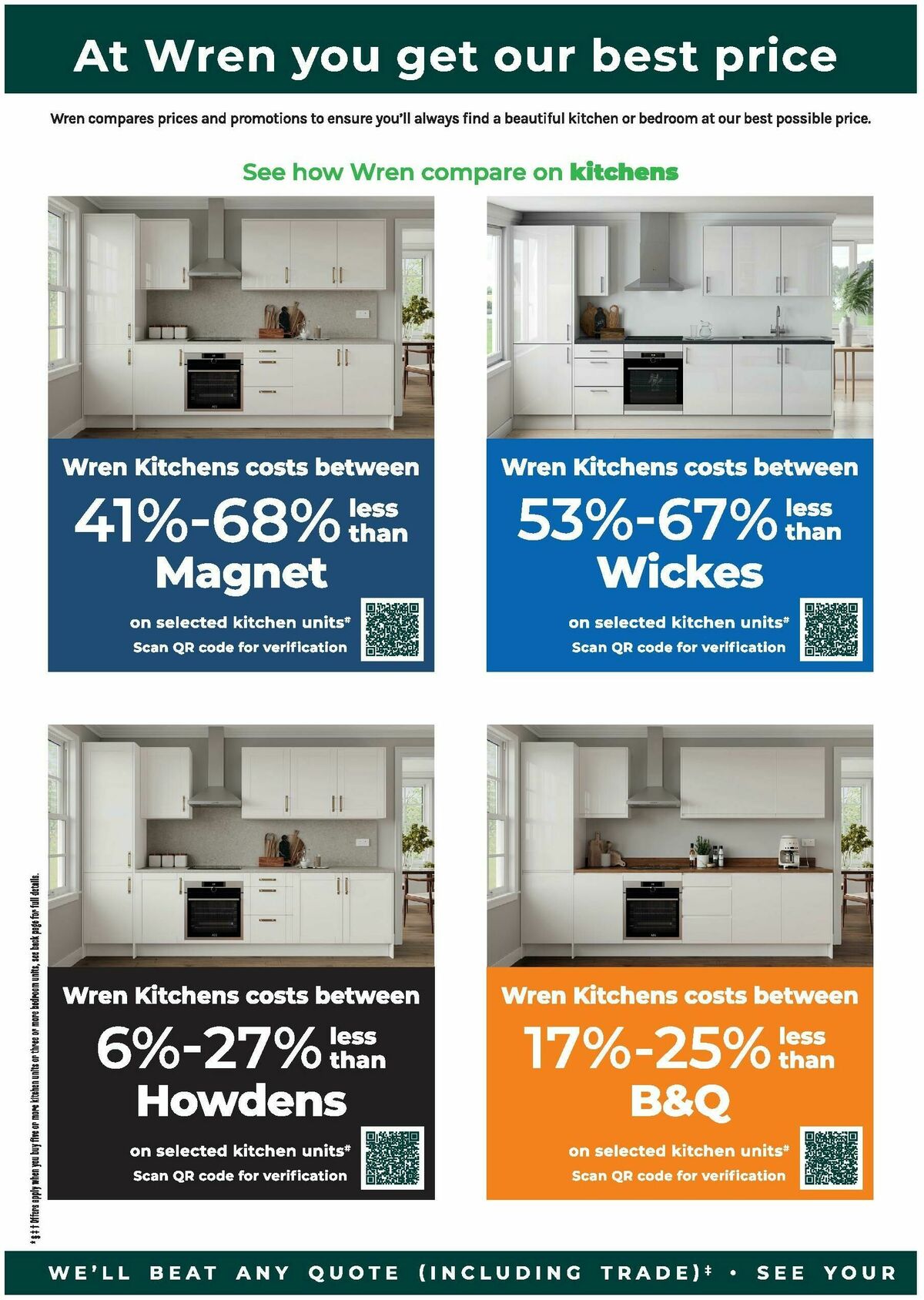 Wren Kitchens Offers from 18 June
