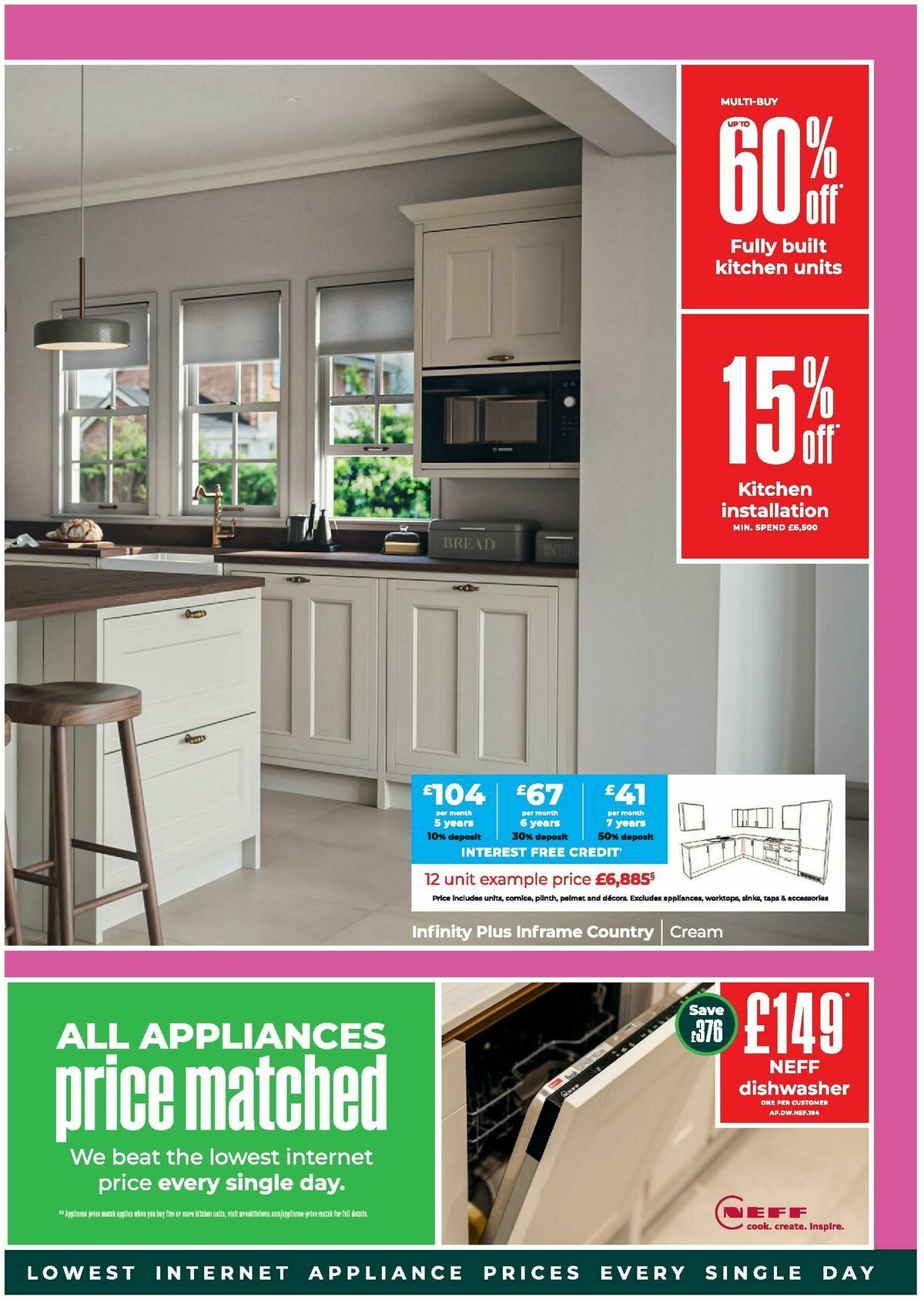 Wren Kitchens Offers from 16 July
