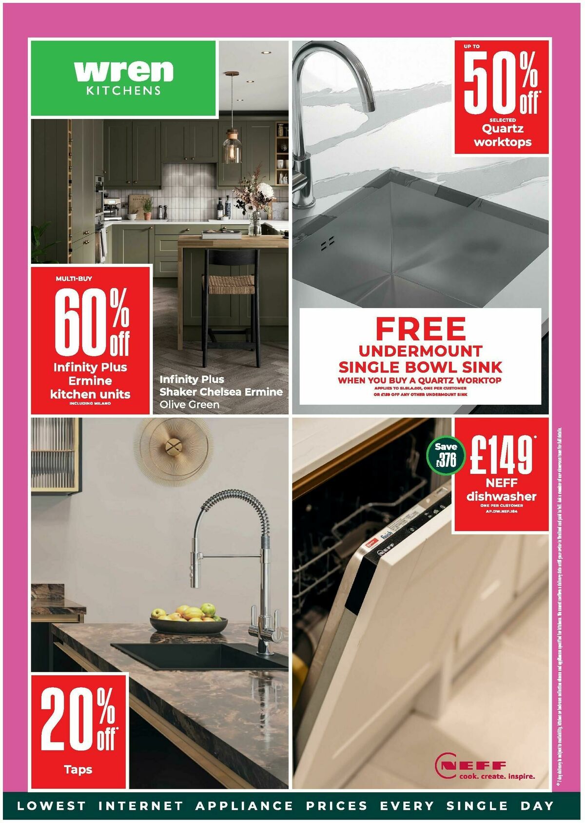 Wren Kitchens Offers from 16 July