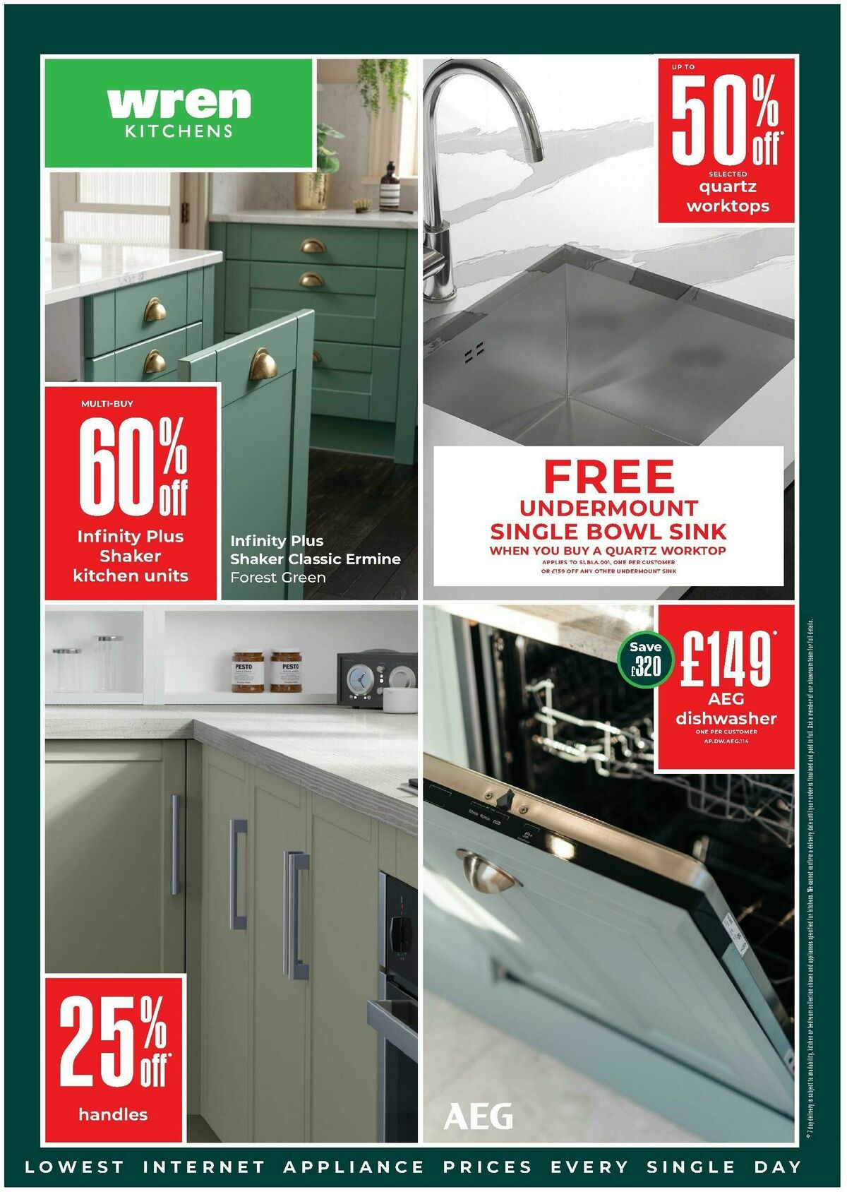 Wren Kitchens Offers from 13 August