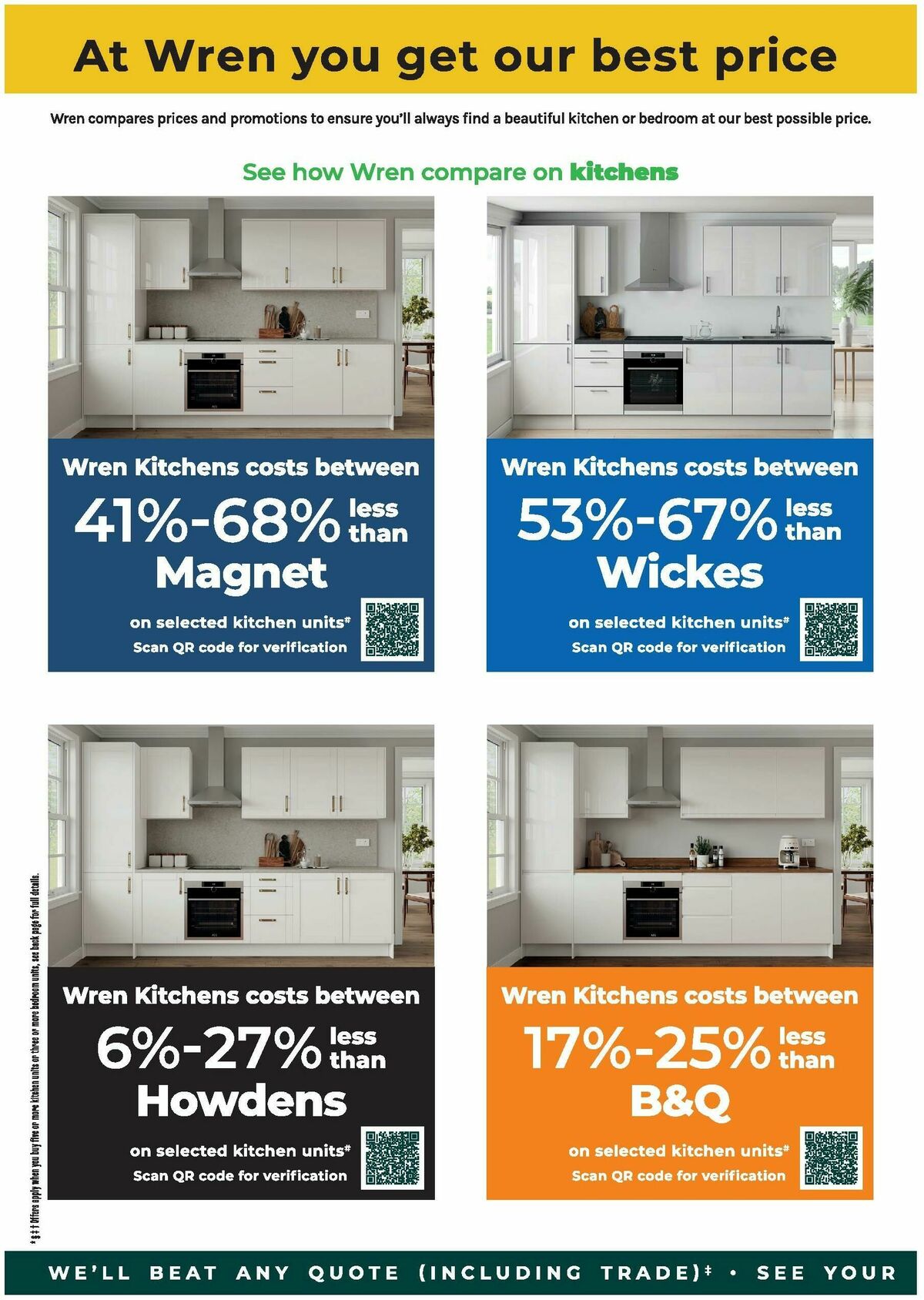 Wren Kitchens Offers from 27 August