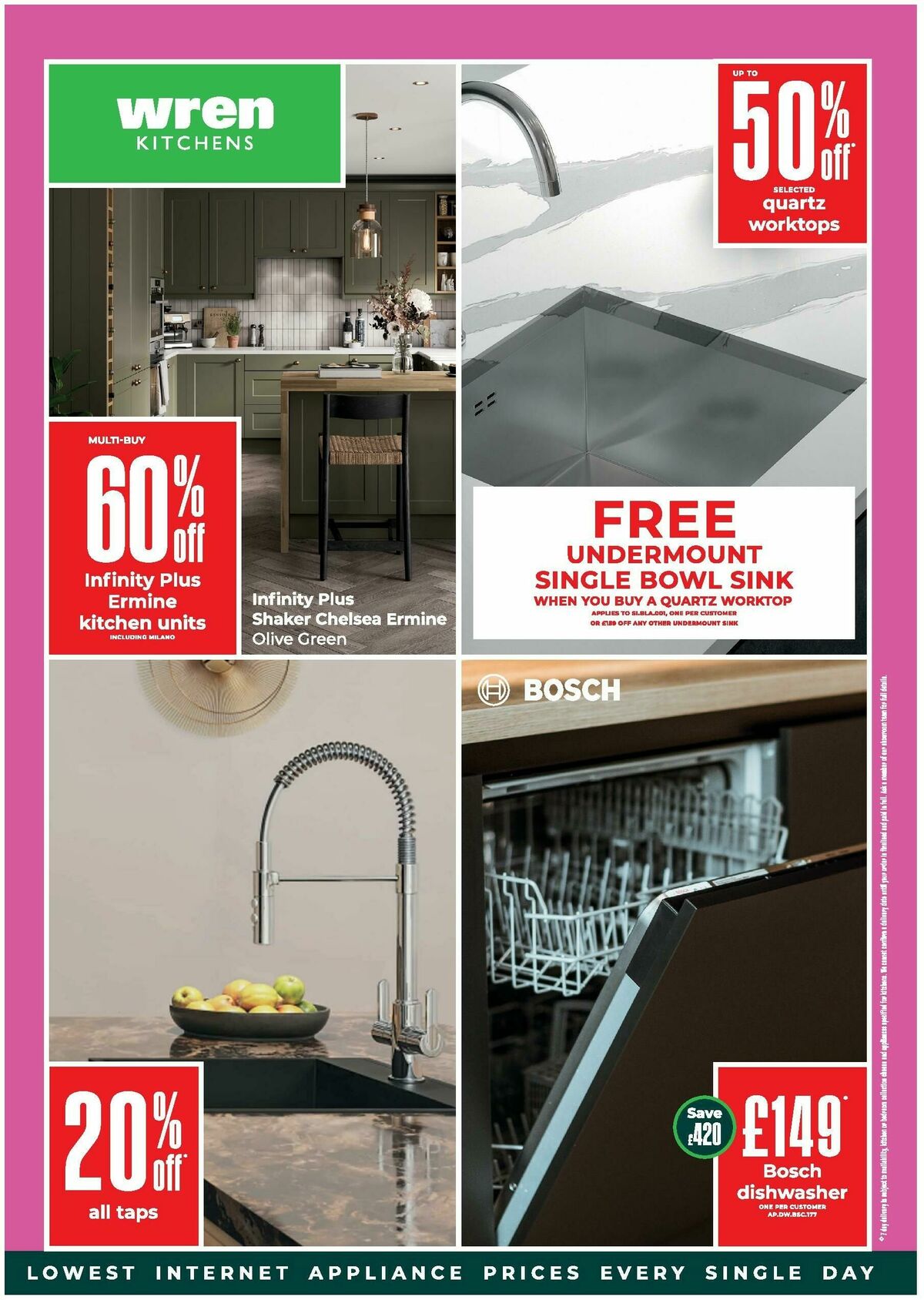 Wren Kitchens Offers from 10 September