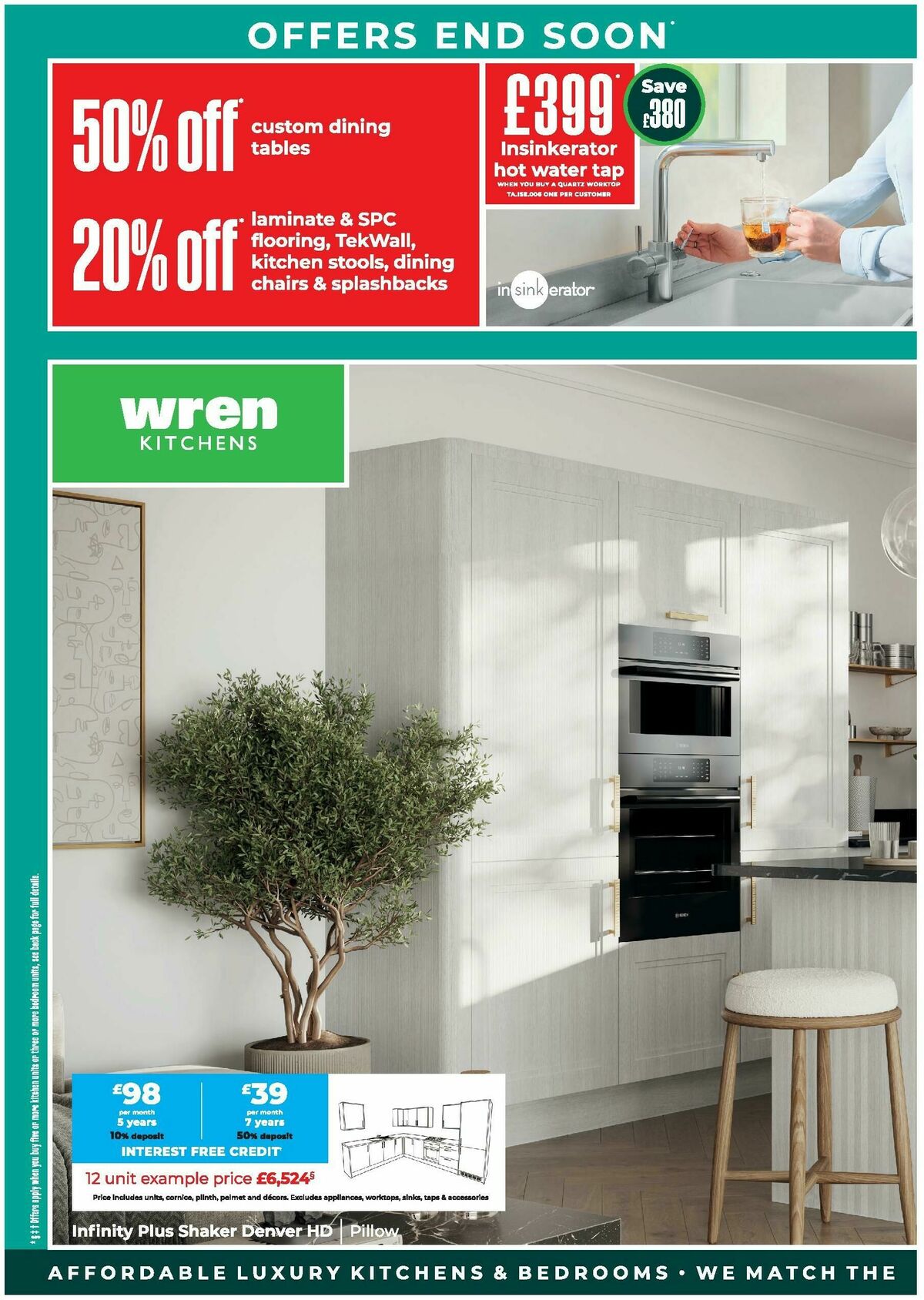 Wren Kitchens Offers from 25 September