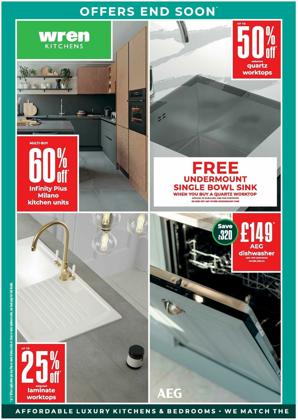 Wren Kitchens Offers from 25 September