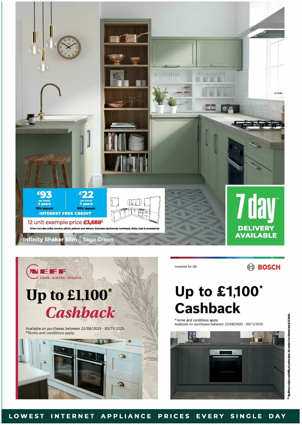 Wren Kitchens Offers from 25 September