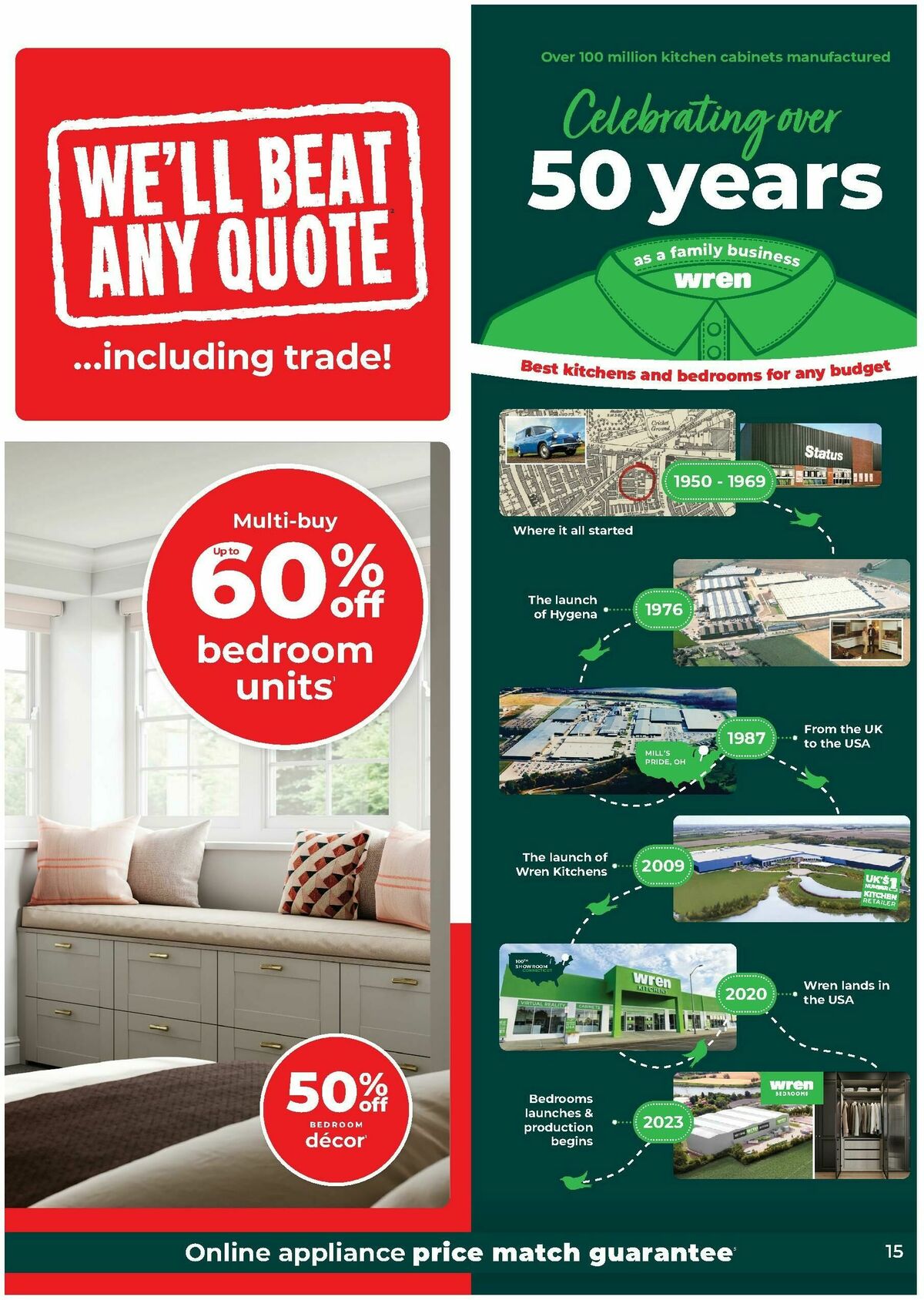 Wren Kitchens Offers from 1 December