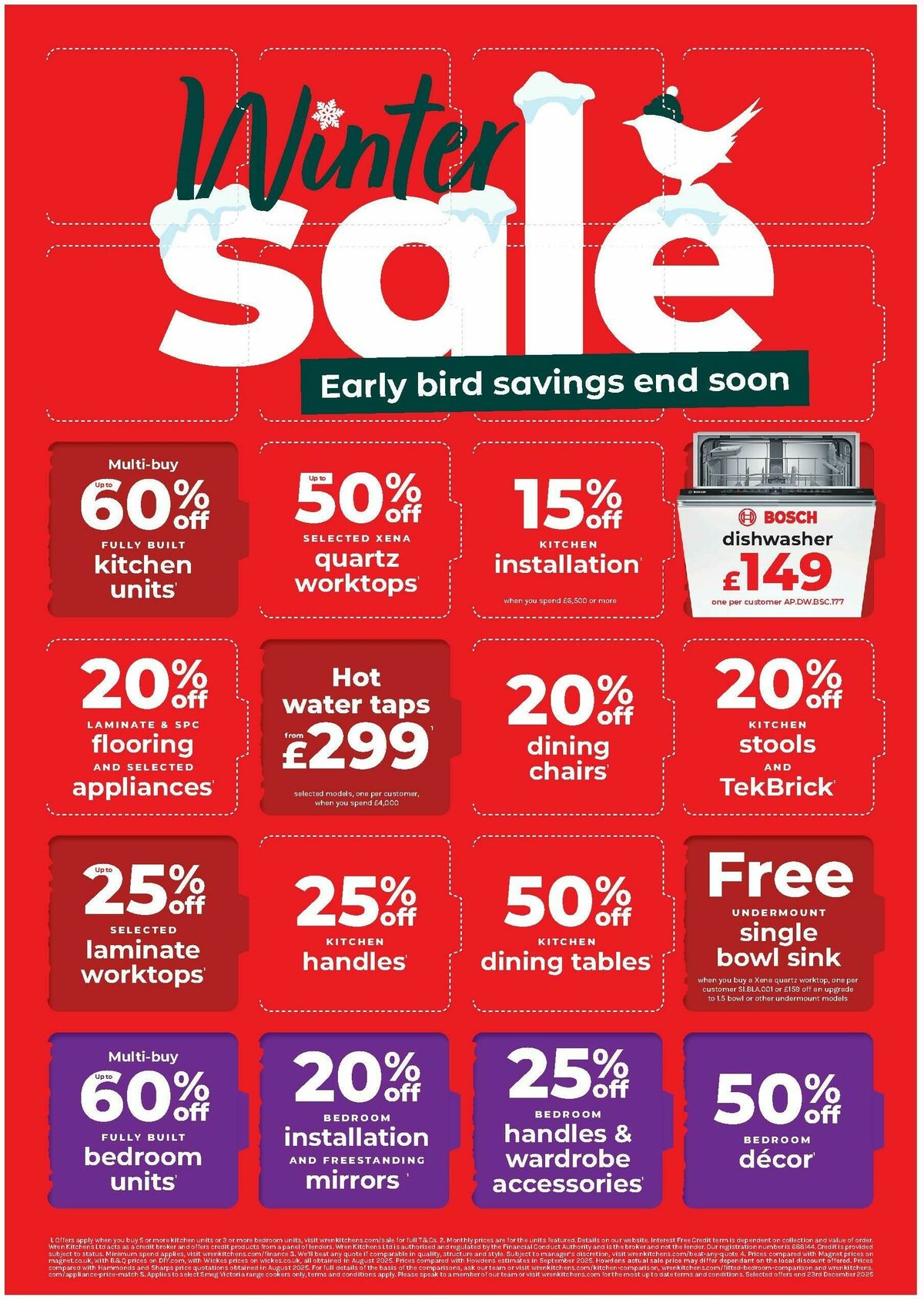 Wren Kitchens Offers from 1 December