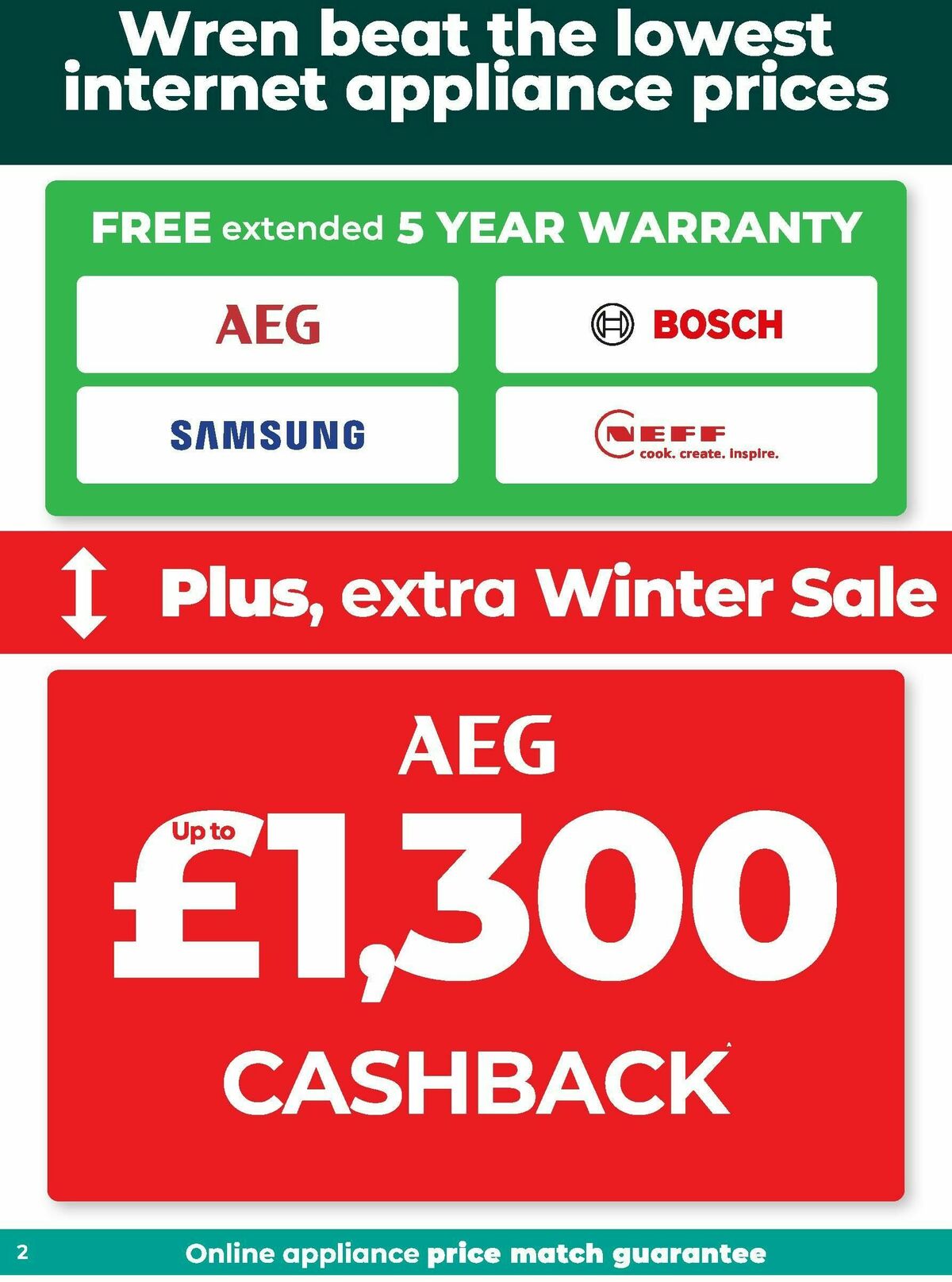 Wren Kitchens Offers from 7 January