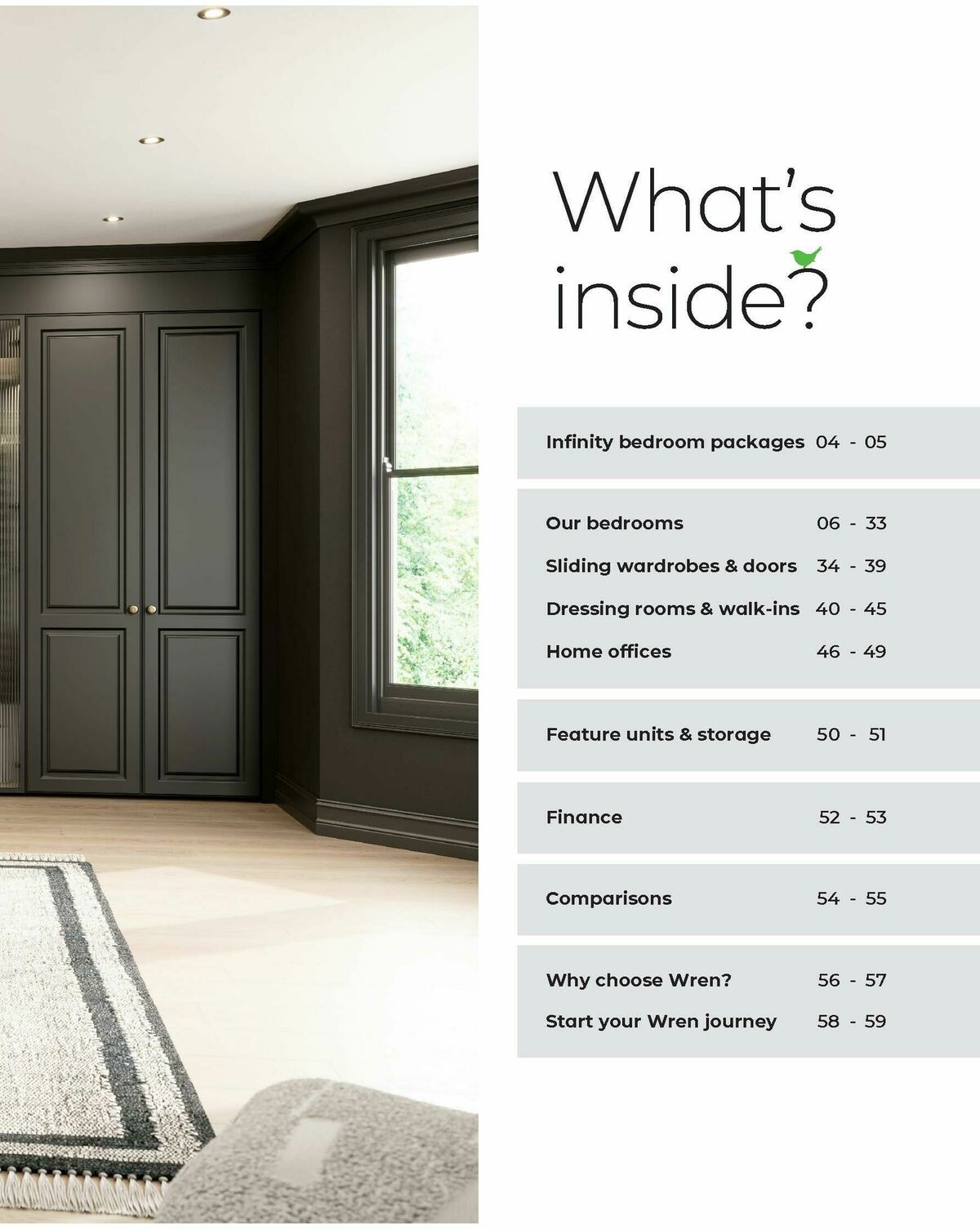 Wren Kitchens Bedroom Brochure Offers from 21 January