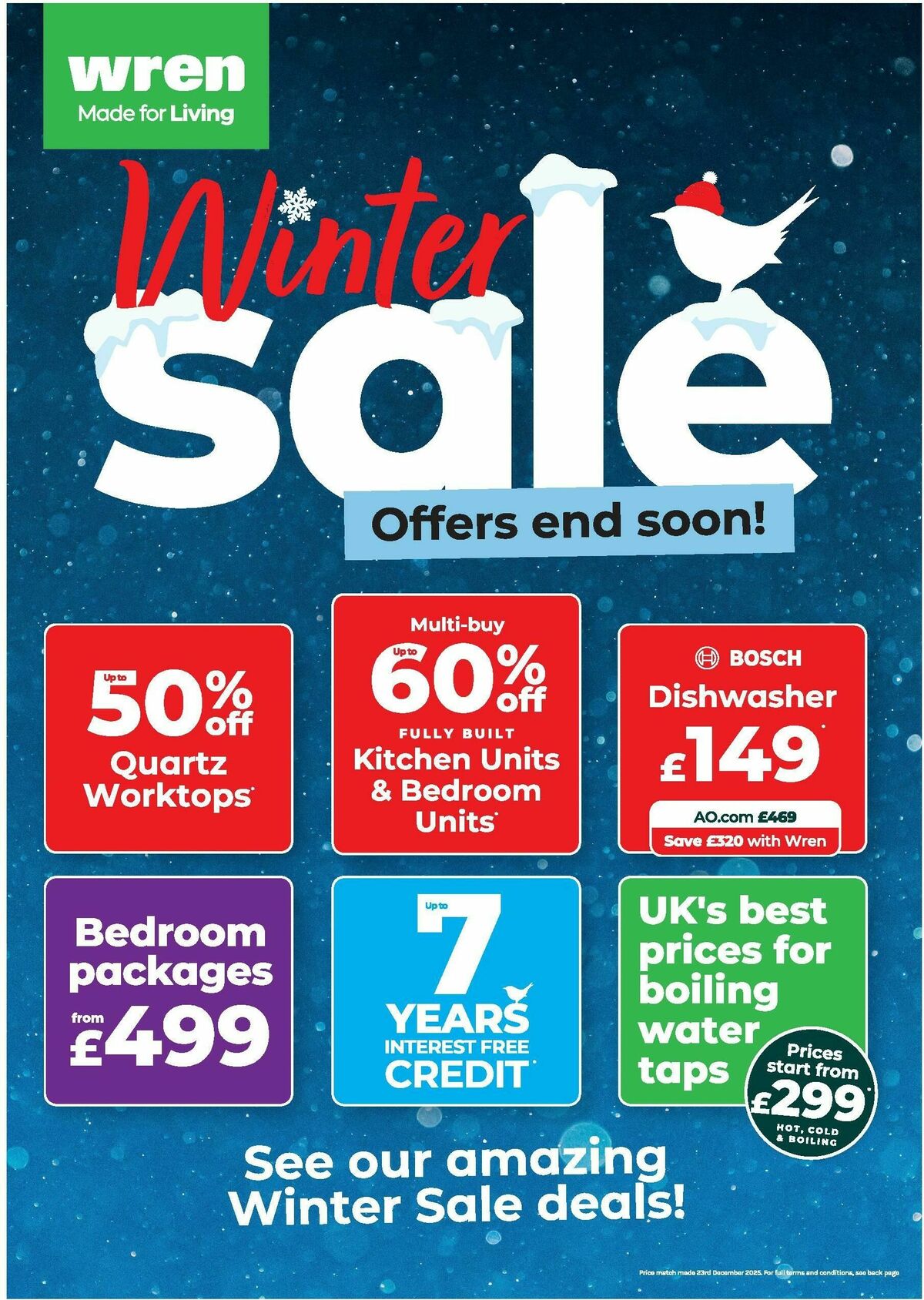 Wren Kitchens Offers from 21 January