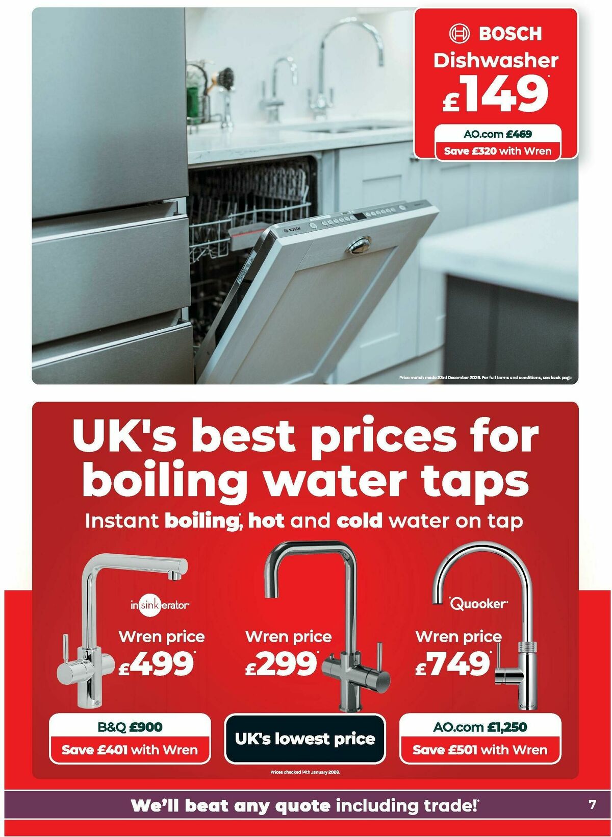 Wren Kitchens Offers from 21 January