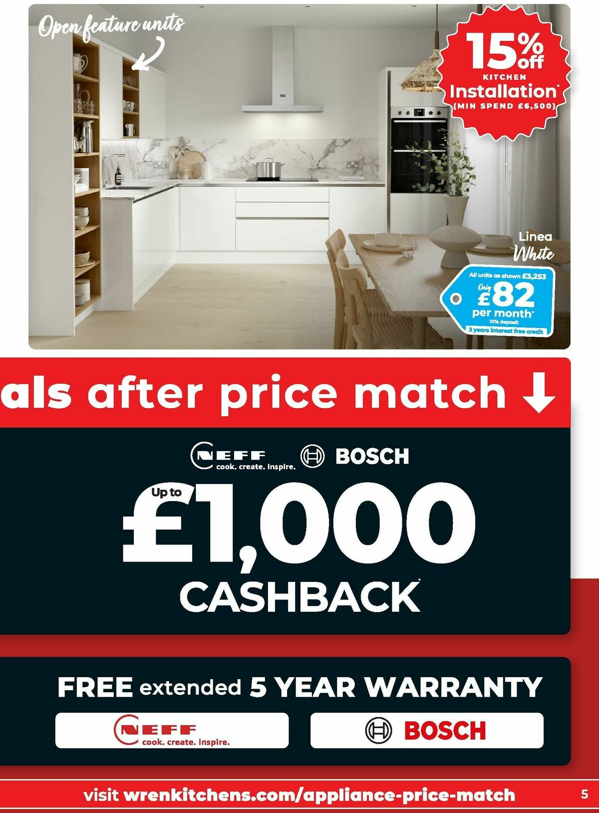 Wren Kitchens Offers from 4 February
